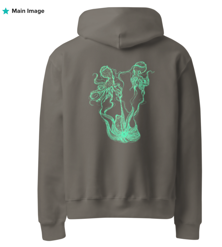 Oversized heavyweight hoodie